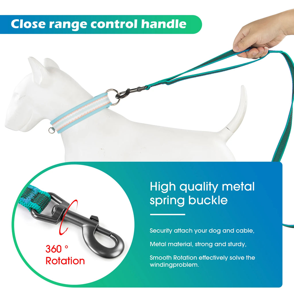 Reflective Hands-Free Running Dog Leash