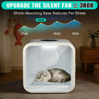 Professional Pet Dryer Box for Dogs Cats Fast Drying & Low Noise