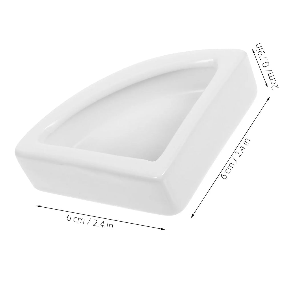Heavy Duty Ceramic Reptile Feeder Bowl Set for Lizards Small