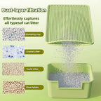 Double Layer Cat Litter Mat Honeycomb Cat Litter Trapping Mat Easy