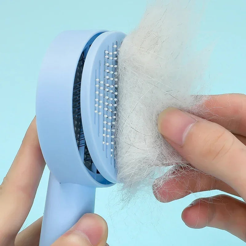 Cats Brush for Shedding Long Short Hair Self Cleaning Pet Slicker