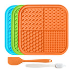 New Pet Silicone Licking Mat Slow Food Maker with Powerful Suction