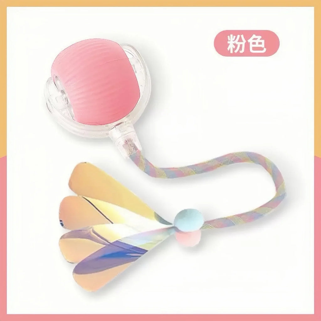 Smart Rolling Ball Cat Toy Interactive Self Play Bite Resistant