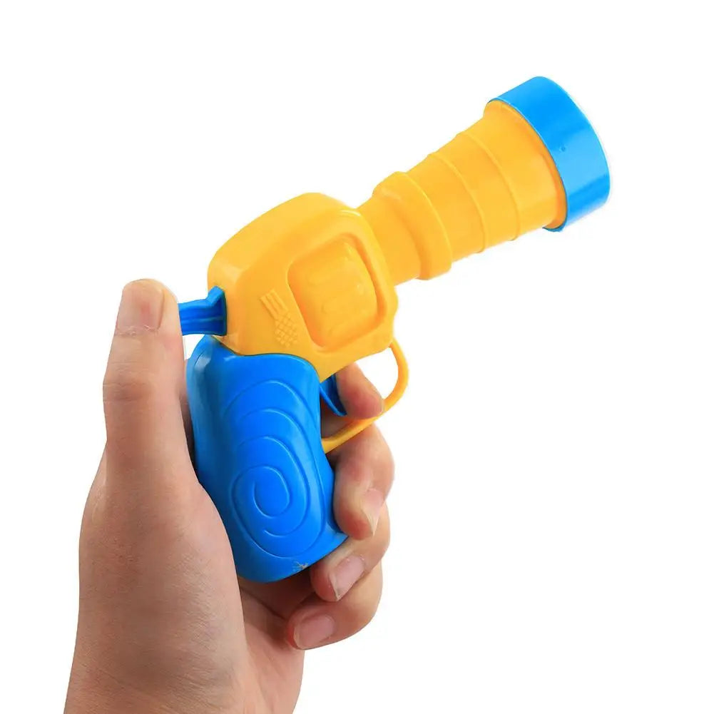 Cat Plush Ball Shooting Mini Pompoms Launcher Games