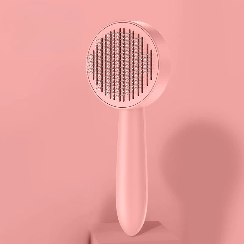 Cats Brush for Shedding Long Short Hair Self Cleaning Pet Slicker