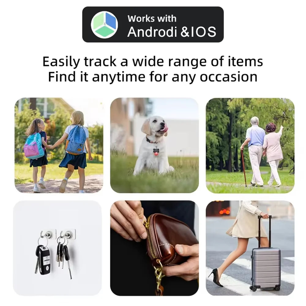 Wireless Bluetooth Anti-Lost Tracker Tag GPS Locator for Car Keys