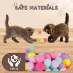 Creative Mini Shooting Gun Cat Toy Interactive Launch Training
