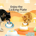 Slow Feeder Lick Mat for Dog Cat Enrichment Toy Mental Stimulation