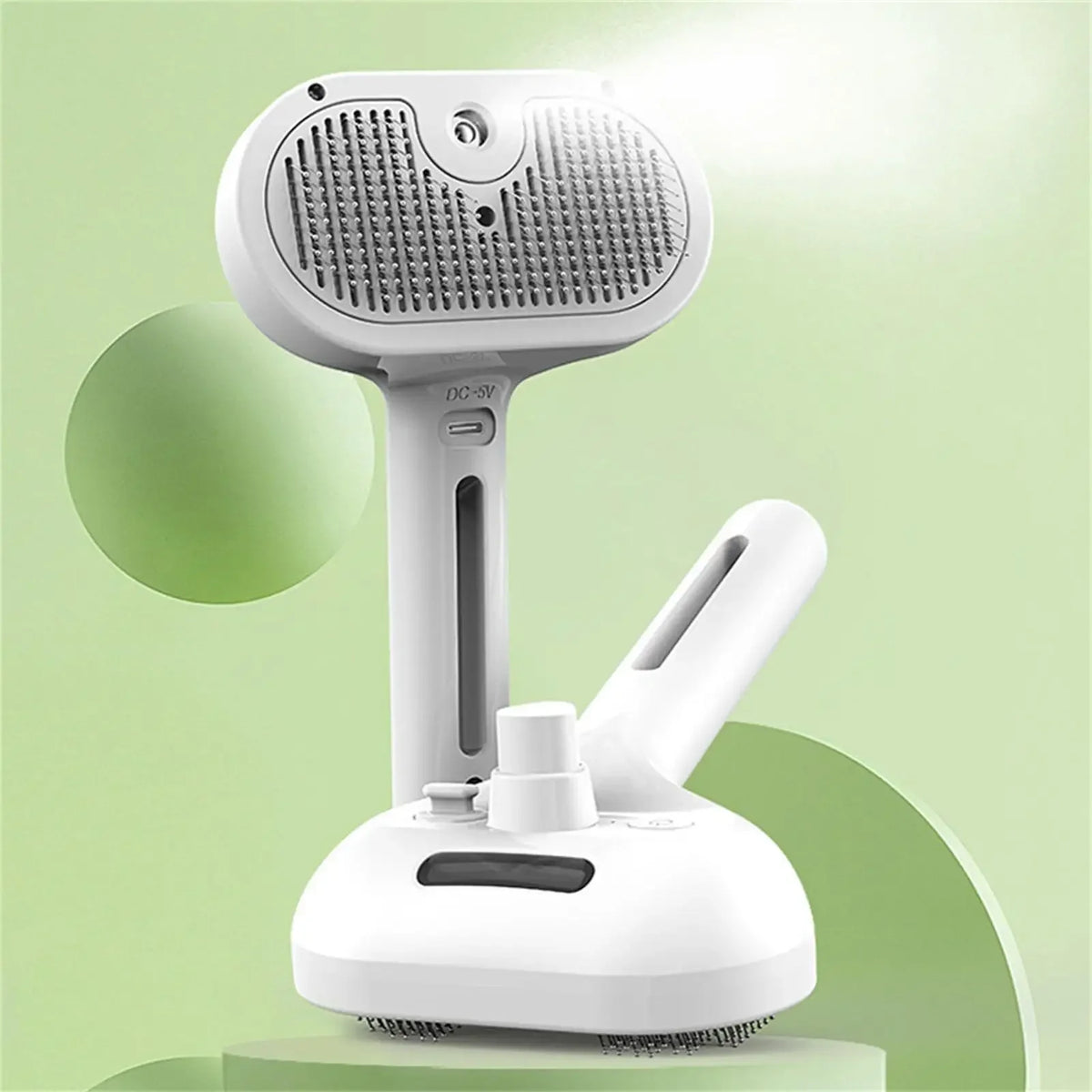 Steamy Dog Brush Electric Spray Cat Hair Brush 3 In1 Dog Steamer