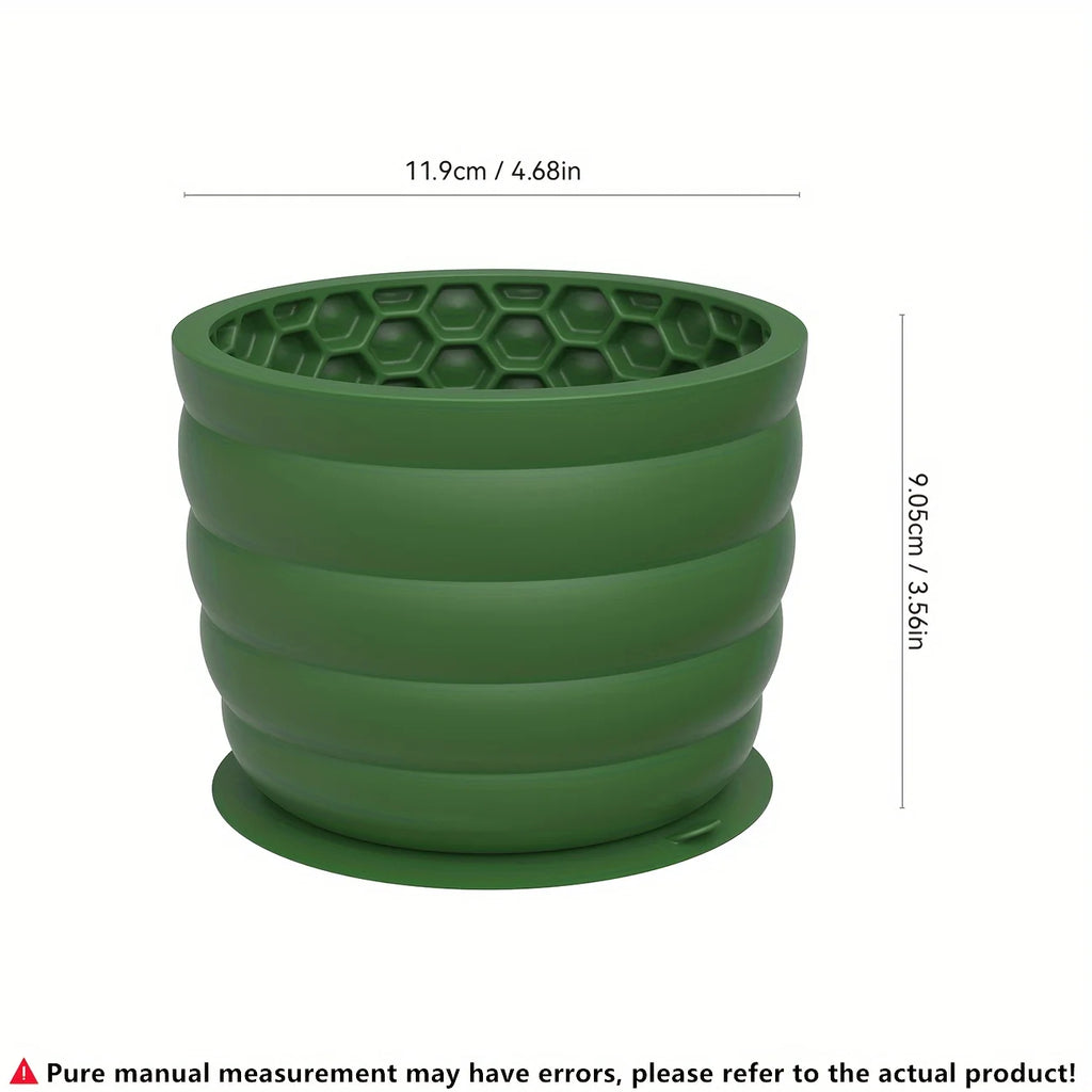 Silicone Slow Feeder Dog Bowl Cup - Anti-Slip Distraction Design