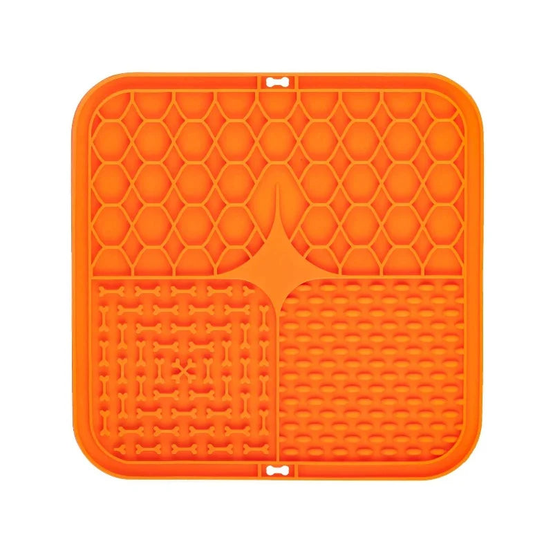 Silicone Dog Lick Mat for Bathing and Training