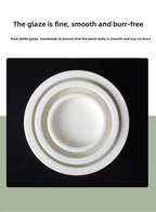 Reptile Water Food Bowl Anti-Escape Ceramic Feeder Dish for Lizard