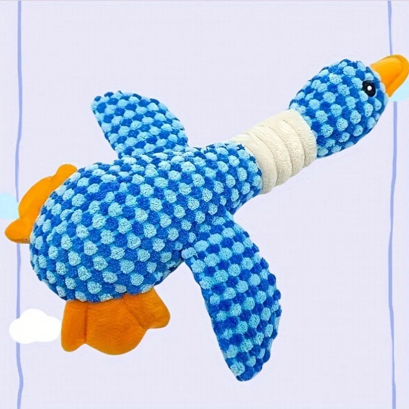 Cloud Goose Plush Dog Toy