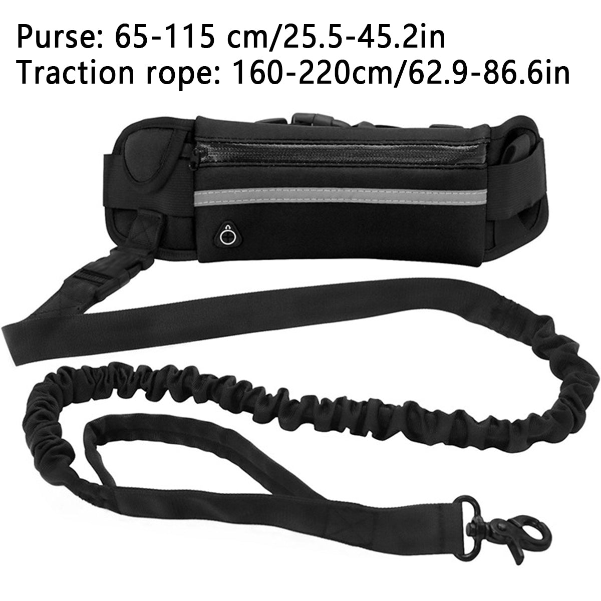 Adjustable Hands-Free Bungee Dog Leash