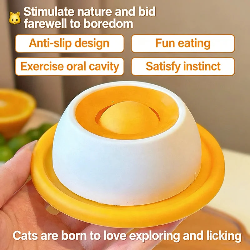 Slow Feeder Lick Mat for Dog Cat Enrichment Toy Mental Stimulation