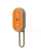 Pet Dog Steam Brush for Massage, Cleaning, Shedding and