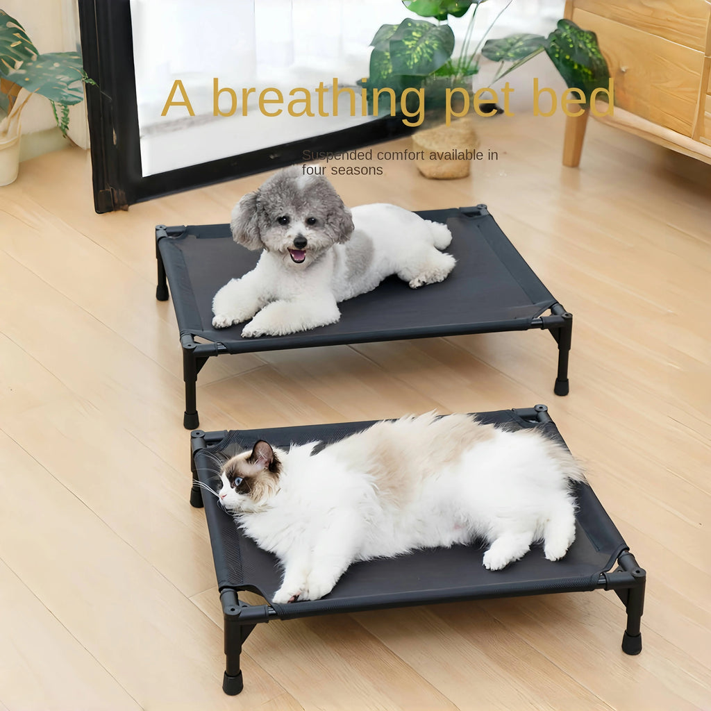 Pet Dog Cat Camping Bed Elevated Bed For Dogs Folding Puppy
