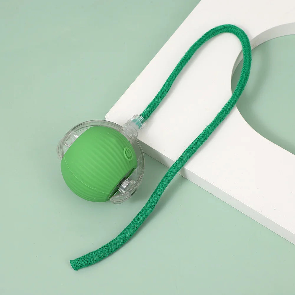 Smart Rolling Ball Cat Toy Interactive Self Play Bite Resistant