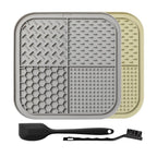 New Pet Silicone Licking Mat Slow Food Maker with Powerful Suction