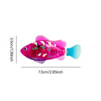 Cat Toy LED Inductive Interactive Swimming Robot Fish Toys Glowing