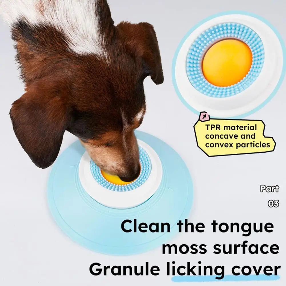 Dog Slow Feeder Lick Bowl Pet Licking Mat Breed Animals