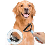 Pet Deshedding Brush Dog Cat Grooming Comb, Undercoat Fur Remover