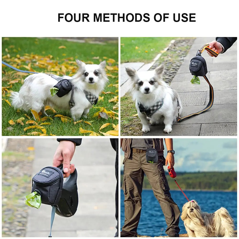Portable Dog Waste Bag Dispenser & Holder