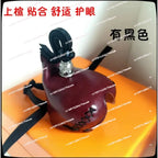 Suitable for Magpie Helmet Training Handmade Cowhide Hat Eye Burao