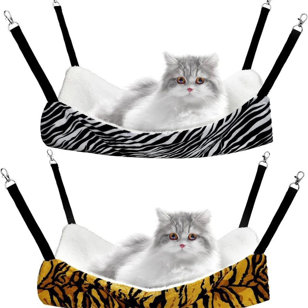 Plush Cat Hammock Autumn Winter Pet Mats for Cats Hamster