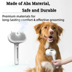 Pet Clean Steam Spray Dog Grooming Brush Unique Steam Brush for