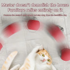 Cat Interactive Ball Toys Automatic Rolling Ball Faux Tail