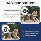 Bluetooth GPS Tracker with Cat Collar Reflective Strips Adjustable
