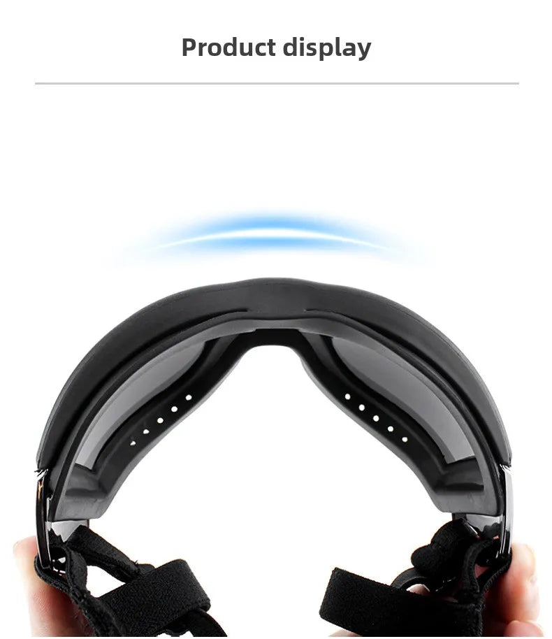 Transparent Color Pet Dog Goggles Waterproof Windproof Sunscreen