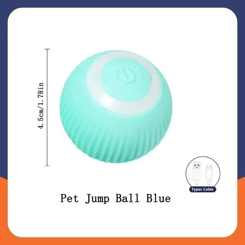 Smart Dog Toy Ball Electronic Interactive Pet Toy Moving Ball Usb