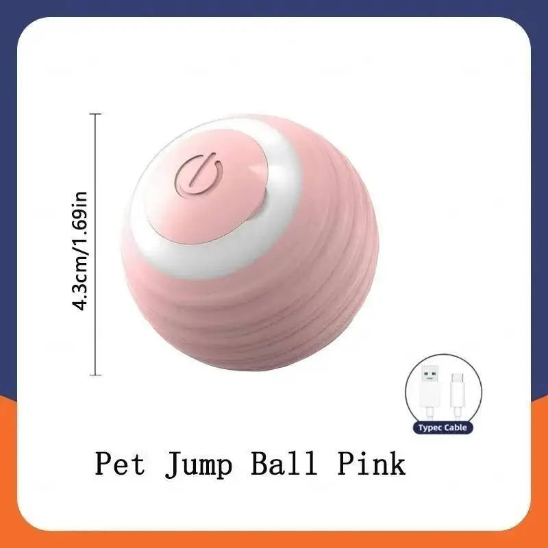 Smart Dog Toy Ball Electronic Interactive Pet Toy Moving Ball Usb