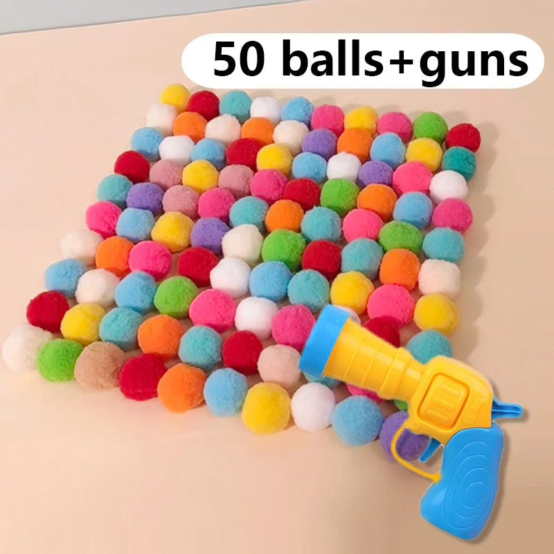 Creative Mini Shooting Gun Cat Toy Interactive Launch Training