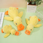 Little Yellow Duck Dog Toy Plush Companion Sleep, Bite Resistant