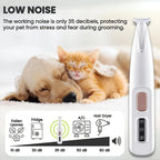 Professional Electric Pet Grooming Scissors, Quiet and Gentle