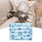 Dog Cooling Mat 30X40Cm Ice Bed Soft Reusable Floor Cushion Summer