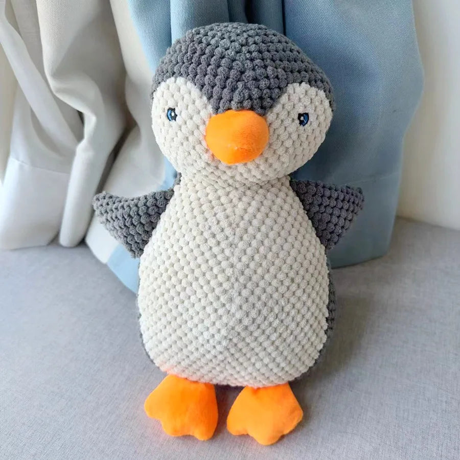 Pet Toy for Dogs, Plush Chew Toy with Sound, Large Animal Design, New Dog Toy for Medium and Large Dogs