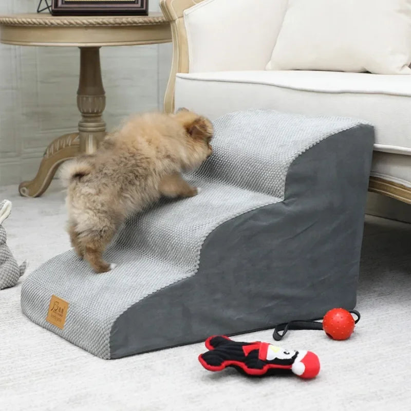 Dogs Stairs Bed Steps Protect Hip Bone Small Dog Anti-Slip Ladder