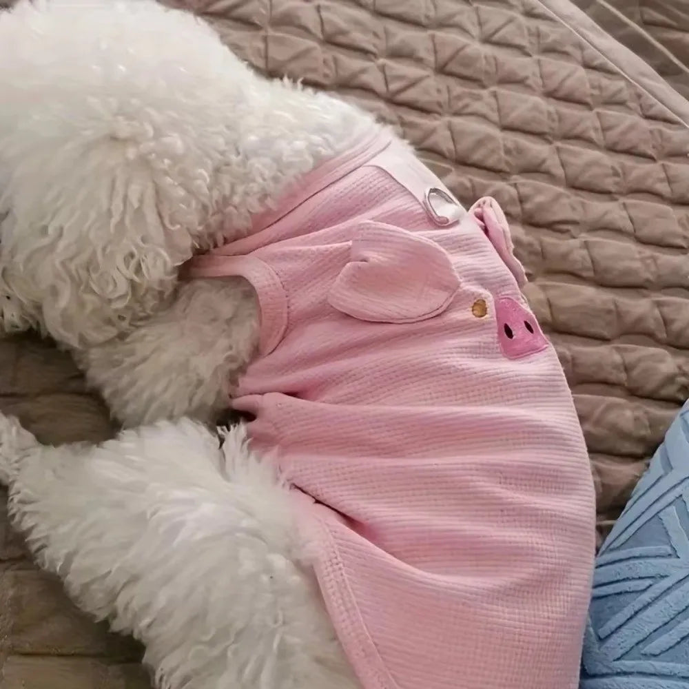 New Soft Cat Vest Cotton Elastic Dog Outfits Breathable Pet Cloths