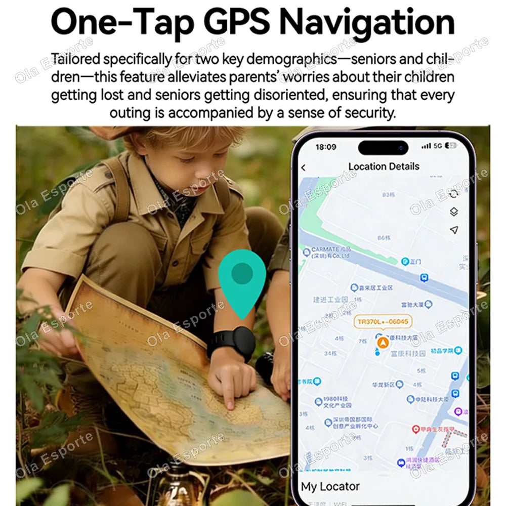 Global Tracker Kids'S Wristband Waterproof Locator