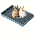Rabbit Litter Box Small Pet Toilet Tray Bunnie Corner Toilet Box