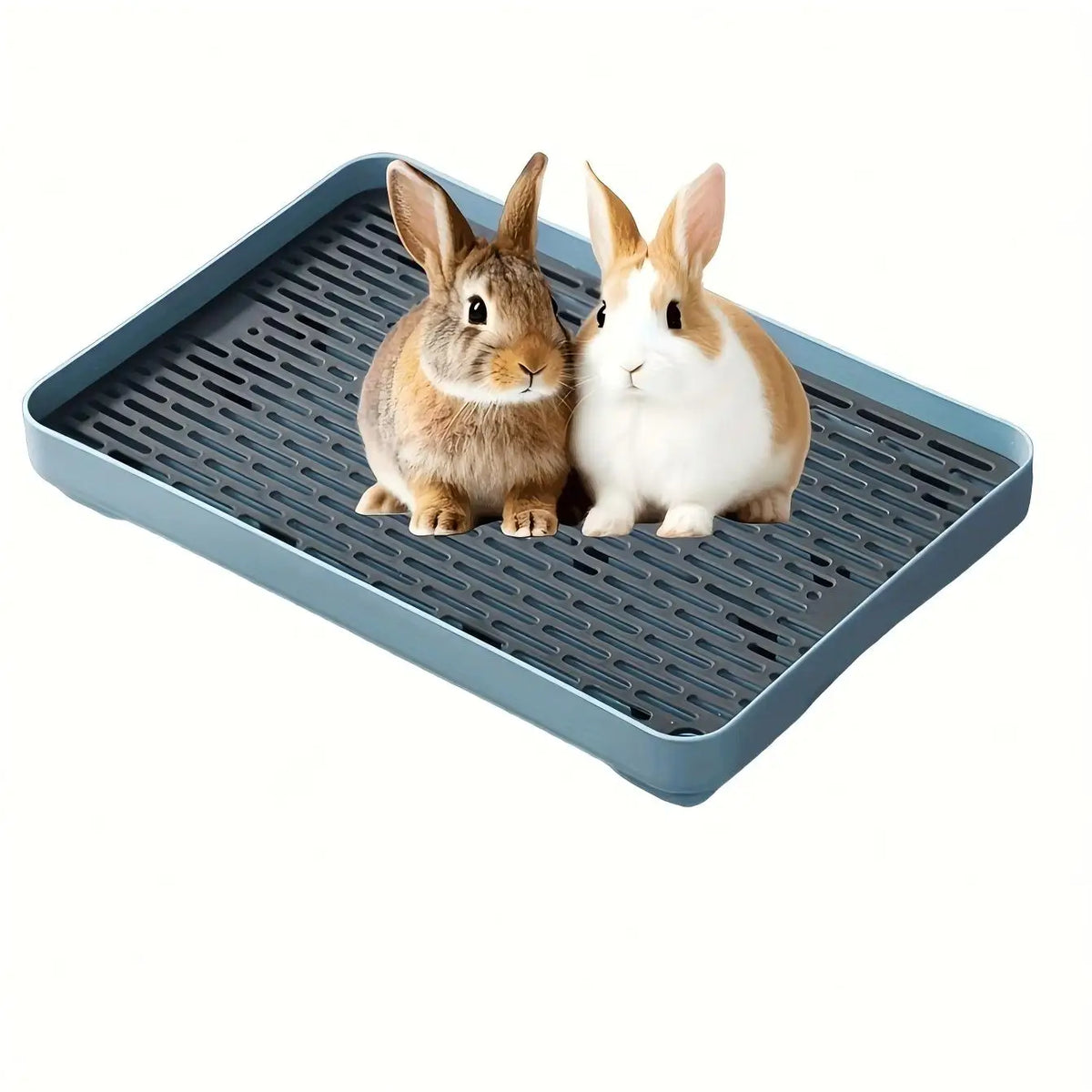 Rabbit Litter Box Small Pet Toilet Tray Bunnie Corner Toilet Box