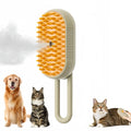 3 in 1 Pet Electric Steam Brush Cat and Dog Cleaning Spray Massage