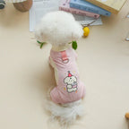Pet Cool Breathable Cool Clothes Cat and Dog Ice Silk Cooling Four