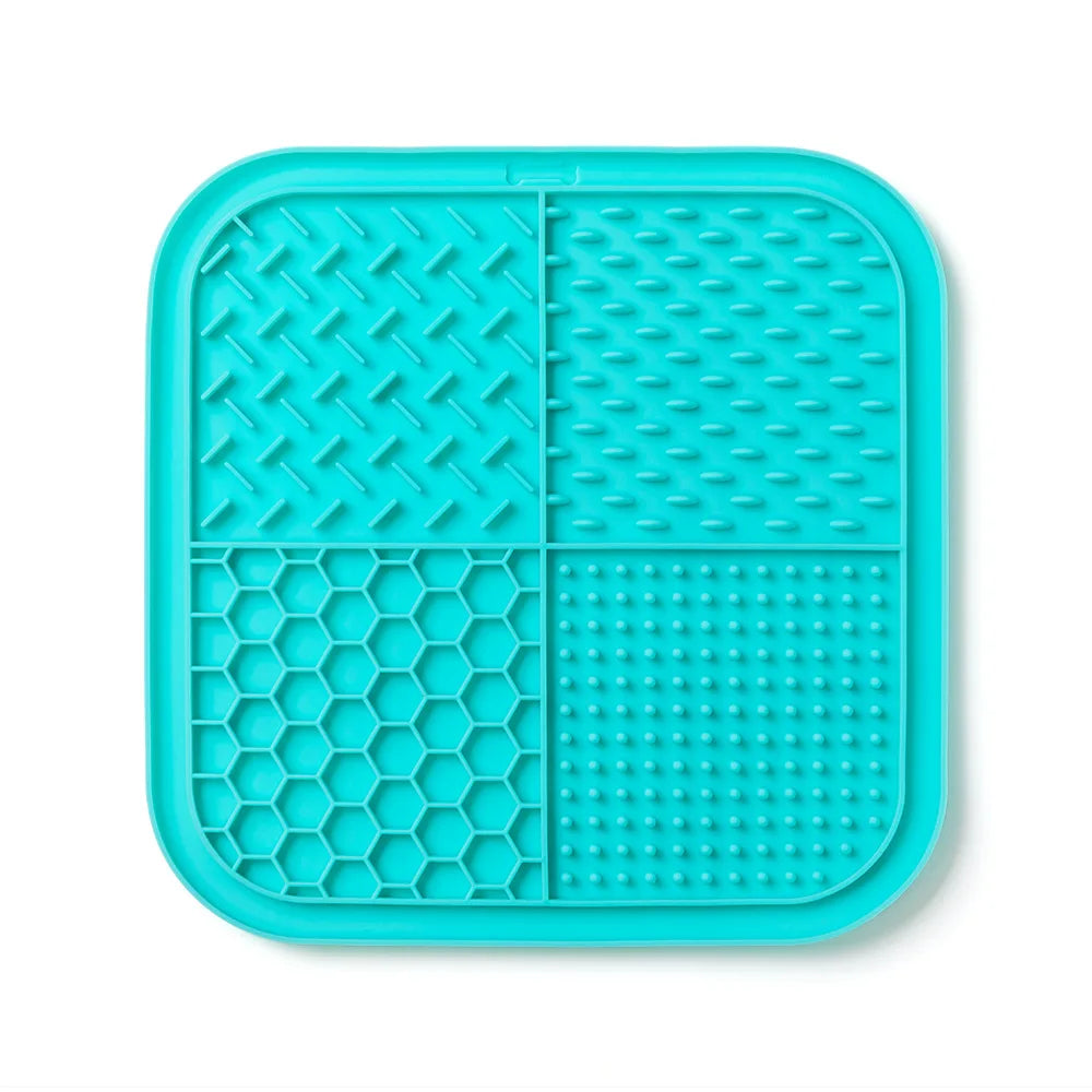 Pets Silicone Lick Mat for Dogs Cats Slow Food Plate Suction Cups
