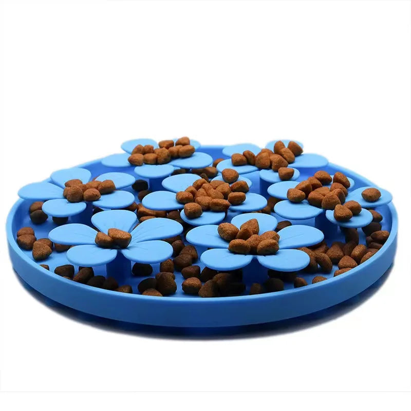 Pet Products Mat for Dogs Cats Slow Food Bowls with Suction Cup