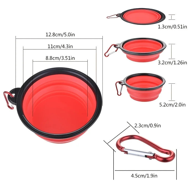 Portable Collapsible Pet Bowl